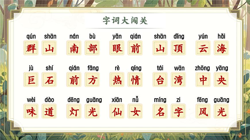 部编版2024二年级上册语文《第四单元复习》 课件第4页