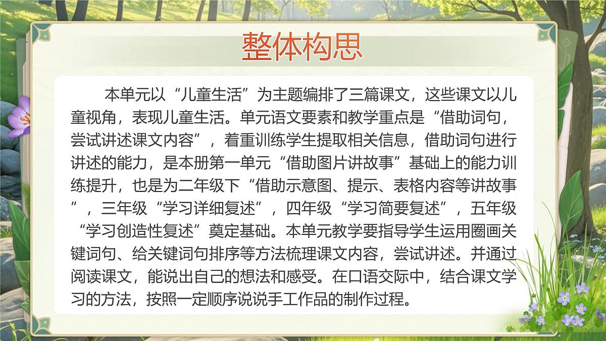 部编版2024二年级上册语文《第三单元大单元设计》 课件第8页
