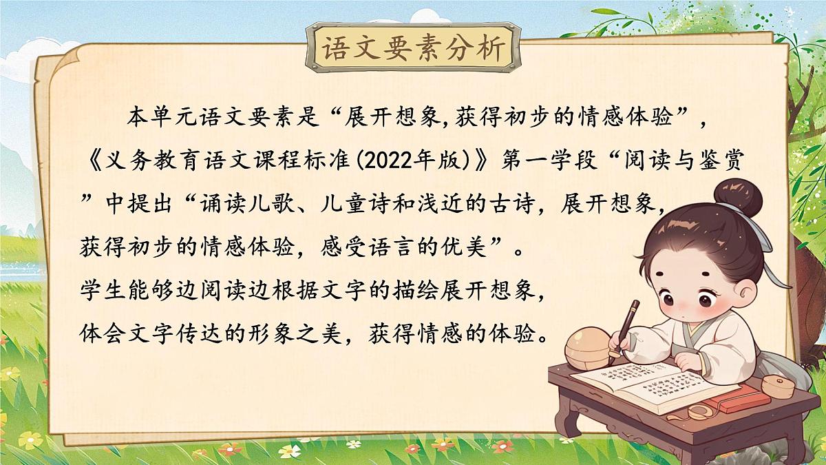 部编版2024二年级上册语文第七单元大单元设计《体会想象之美》 课件第4页