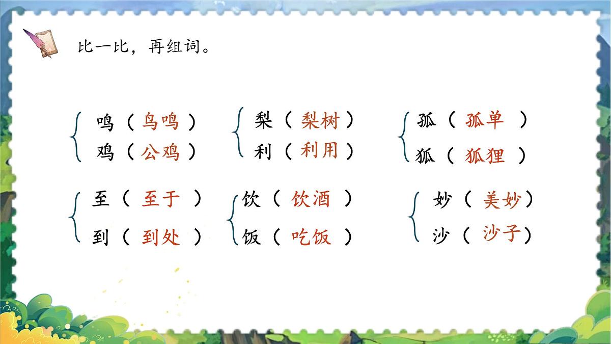 部编版2024三年级上册语文第七单元单元复习 课件第8页