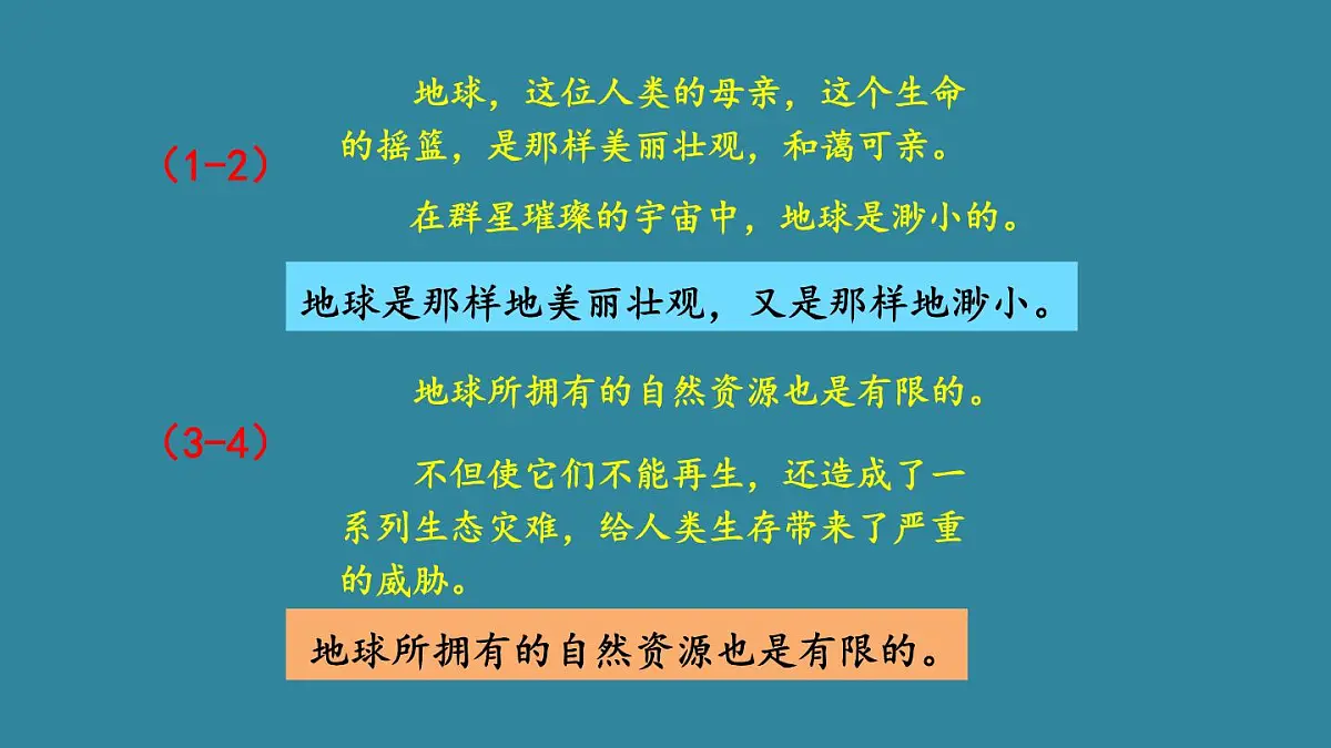 25秋人教统编版小学语文六年级上册第六单元19 只有一个地球课件第6页