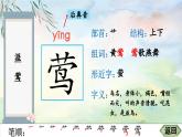 25秋人教统编版-小学语文六年级上册18 古诗三首生字笔顺课件