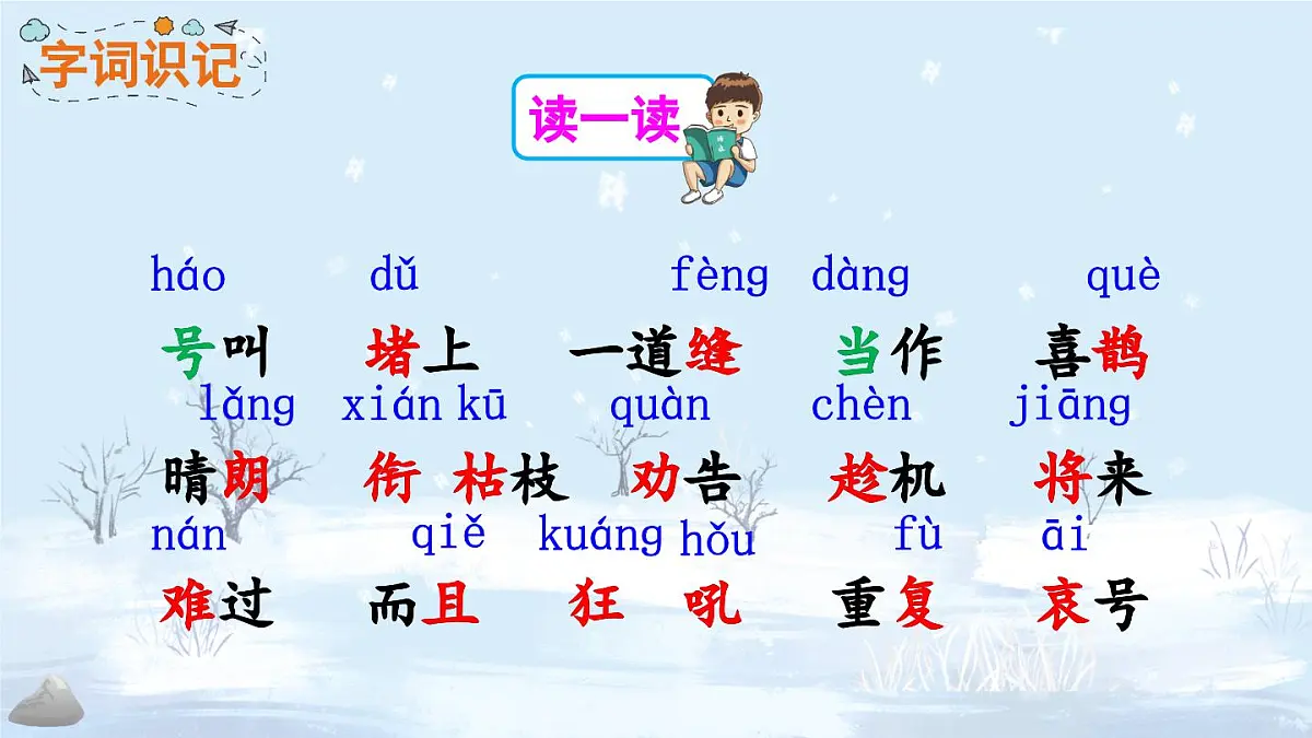 部编版小学语文二年级上册 第五单元 12 寒号鸟 课件+教案+说课稿+教学反思 第4页