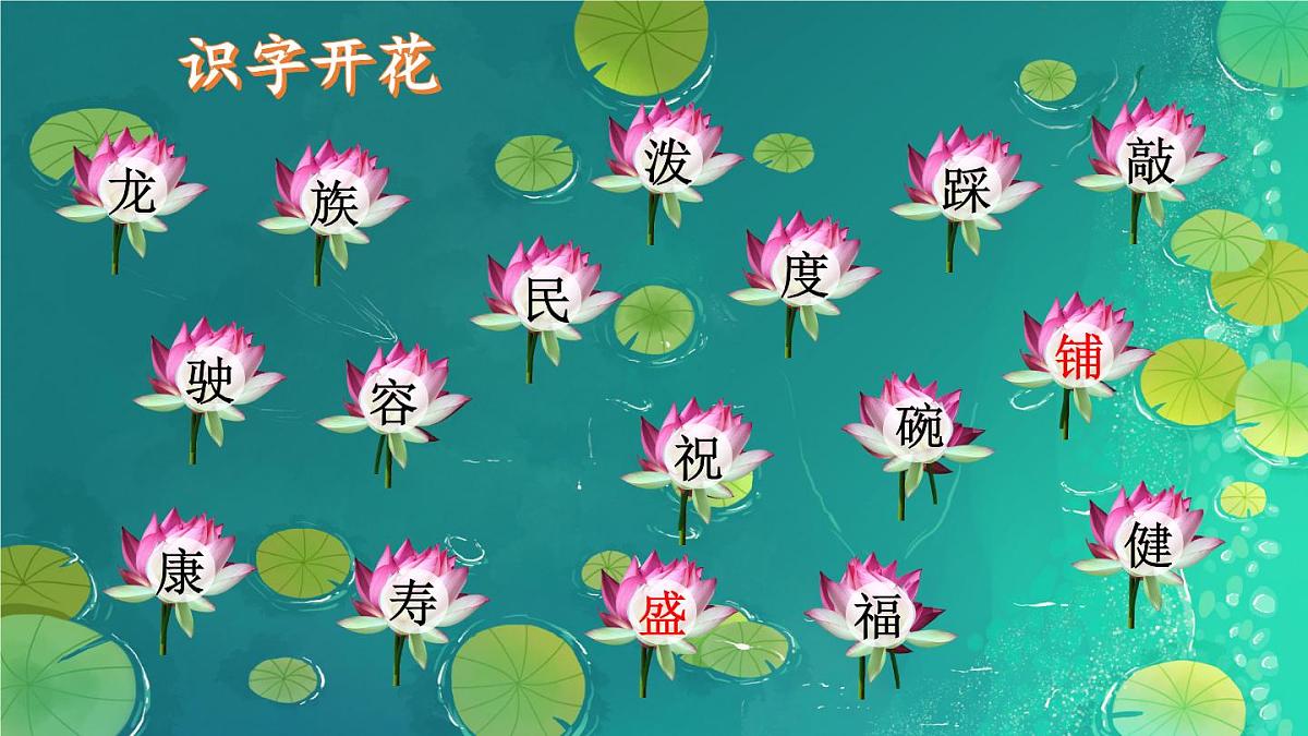 部编版小学语文二年级上册 第六单元 16 难忘的泼水节 课件+教案+说课稿+教学反思 第8页