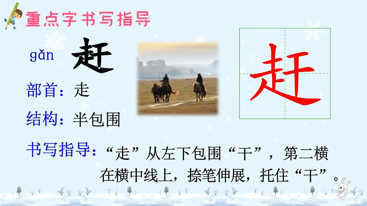部编版小学语文二年级上册 第七单元 20 雪孩子 课件+教案+说课稿+教学反思 第8页