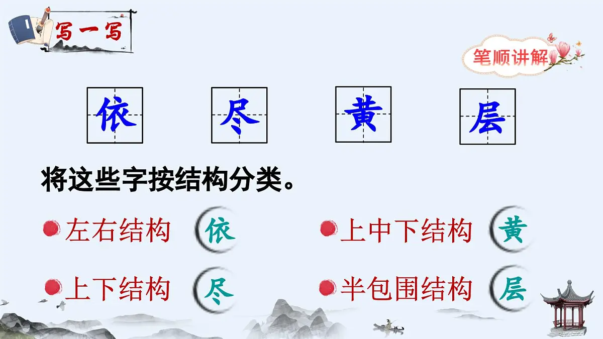 部编版小学语文二年级上册 第四单元 7 古诗二首 课件+教案+说课稿+教学反思 第8页