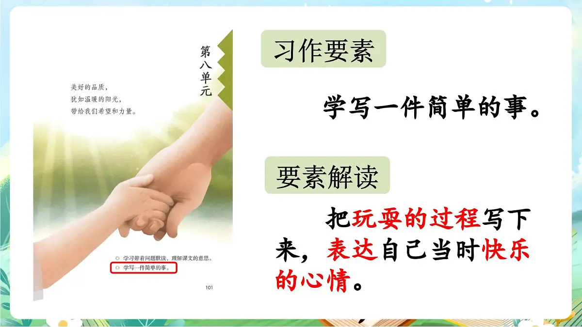 【核心素养】部编版小学语文三年级上册习作：那次玩得真高兴-课件第7页