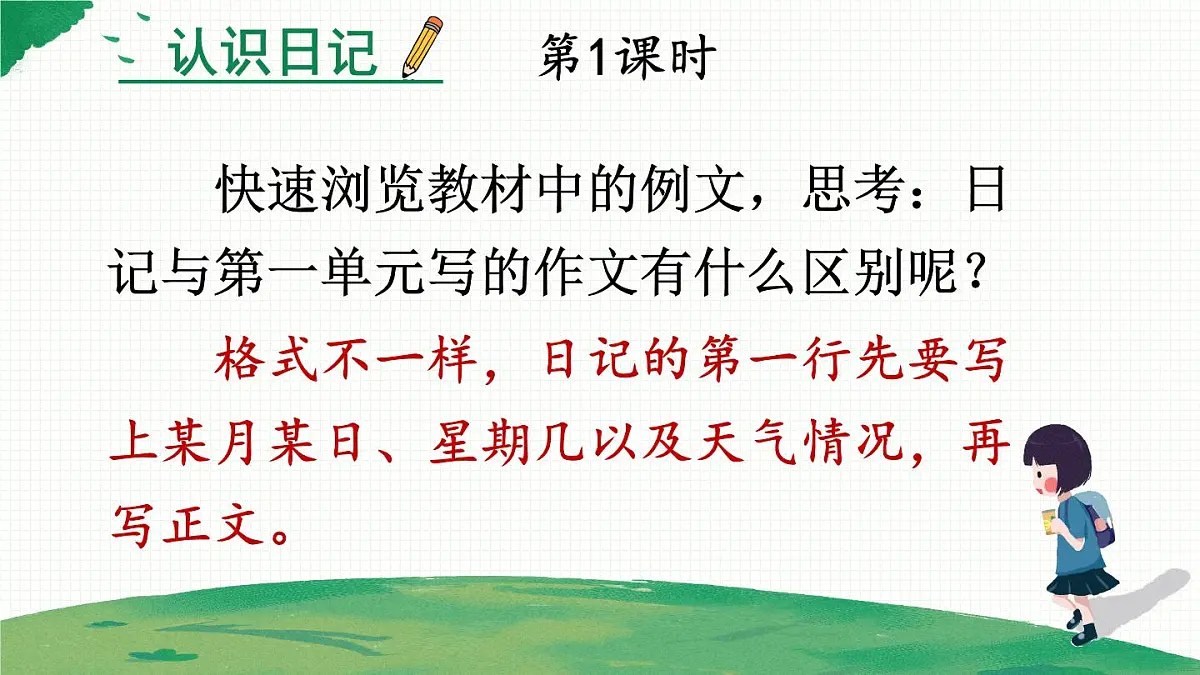 习作：写日记【教案匹配版】第2页