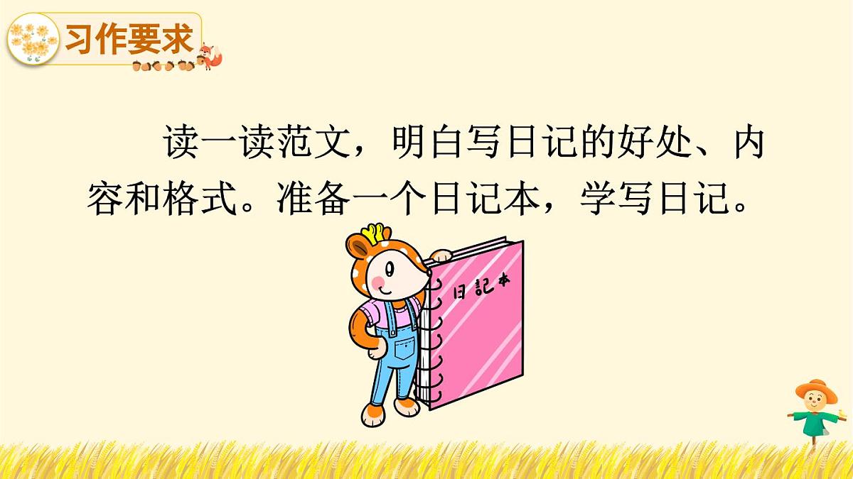 习作：写日记（课件）第3页