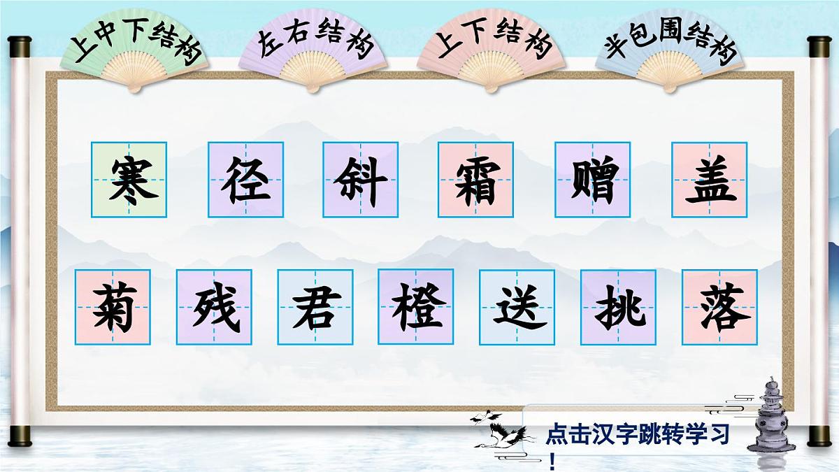 4 古诗三首（生字讲解）第2页