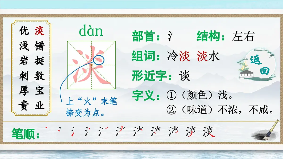16 富饶的西沙群岛（生字讲解）第4页