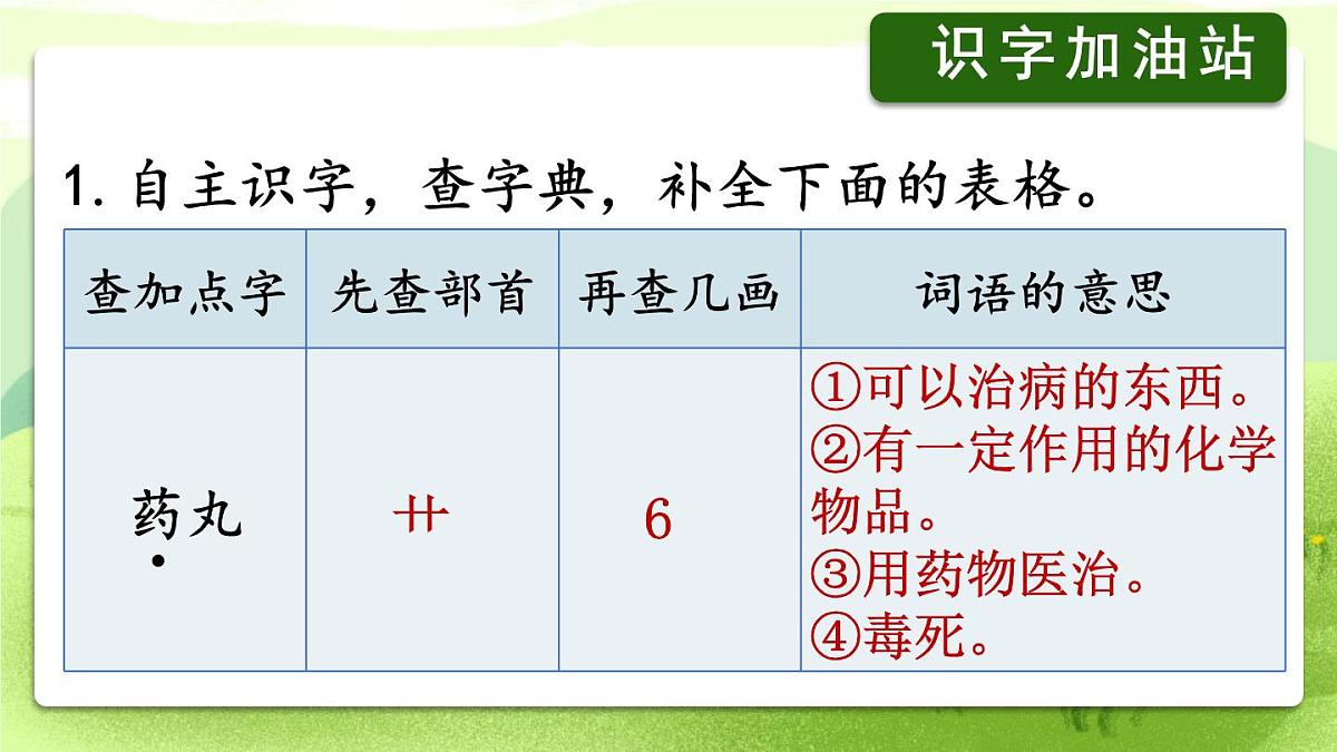 语文园地三【教案匹配版】第7页