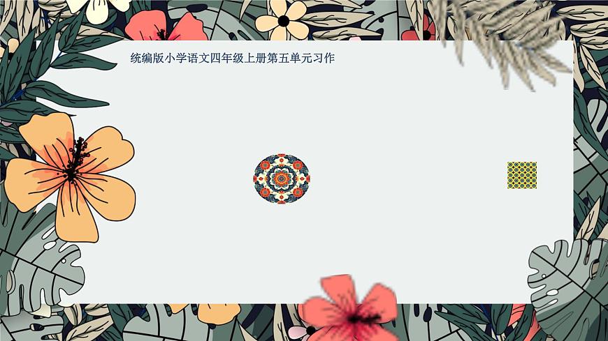 习作：生活万花筒第1页