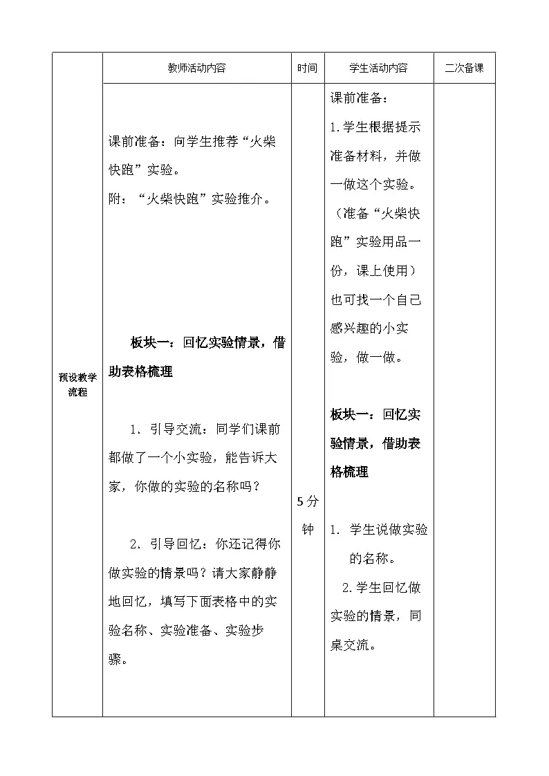 统编版小学语文三年级下册 第四单元习作：我做了一项小实验 第一课时教案第2页