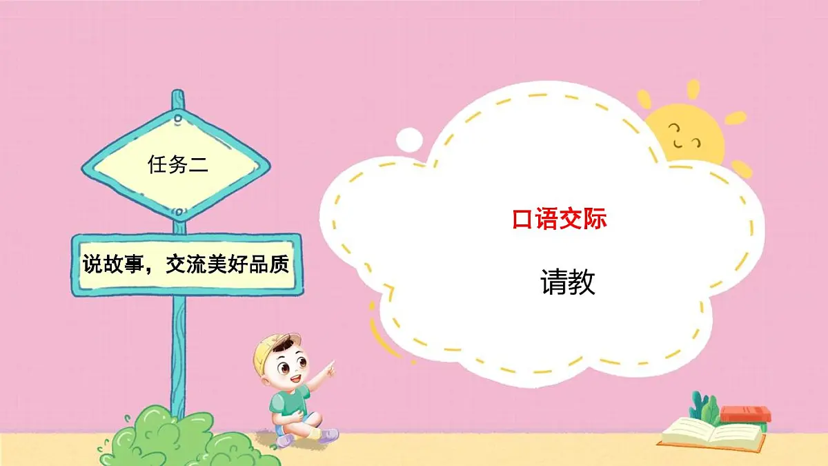 统编版语文三年级上册《口语交际 请教》教案第1页