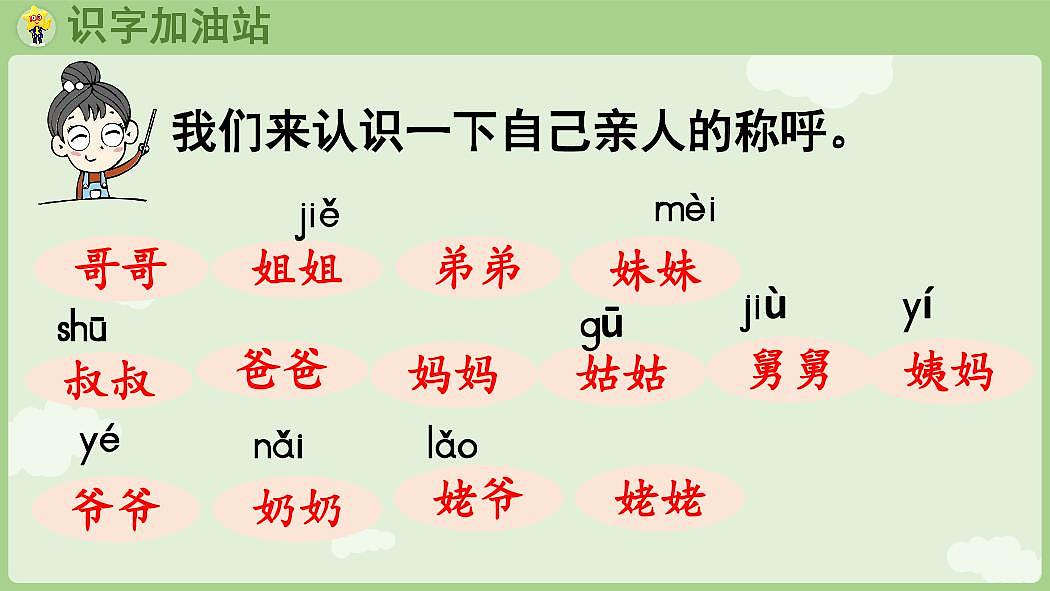 统编版语文一年级上册《语文园地七》教案第3页