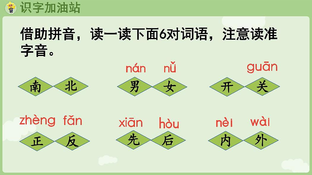 统编版语文一年级上册《语文园地五》教案第3页