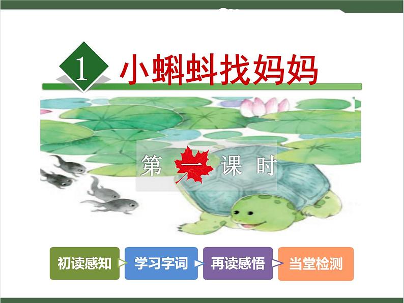 1《小蝌蚪找妈妈》课件02