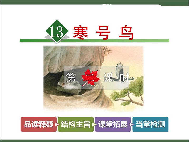13《寒号鸟》课件01