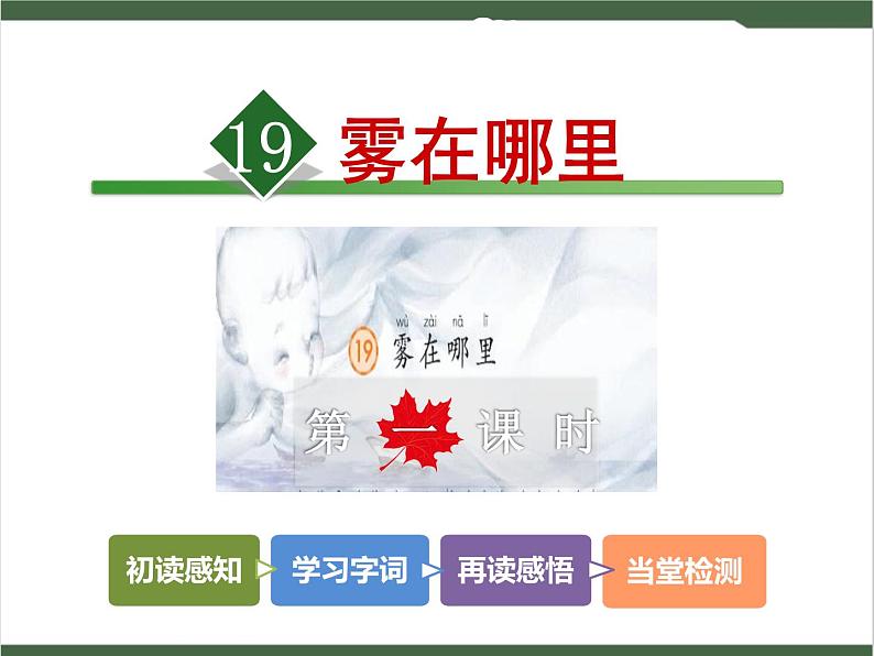 19《雾在哪里》课件02