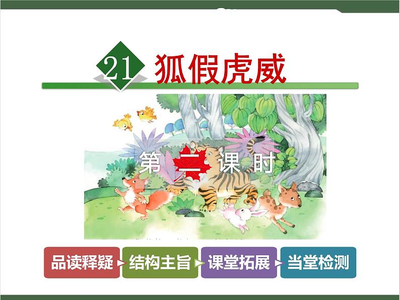 21《狐假虎威》课件01