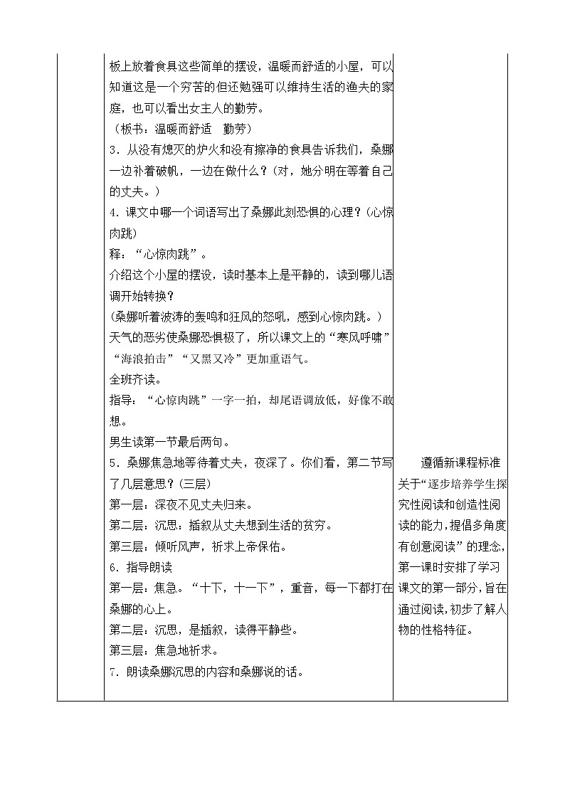 13《穷人》教学设计 教案03