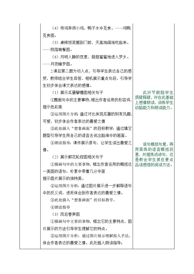 2《乡下人家》（第二课时）教学设计第2页