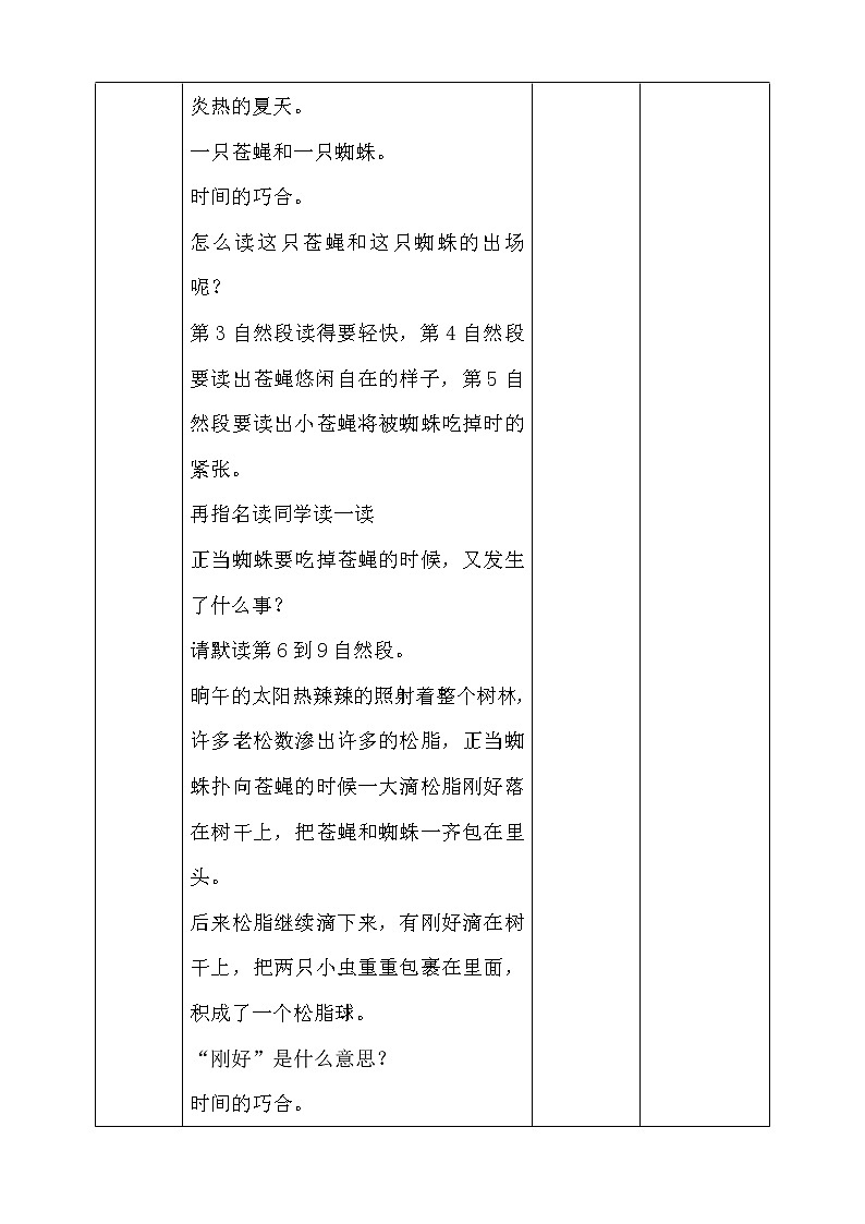 5《琥珀》第二课时 教案02