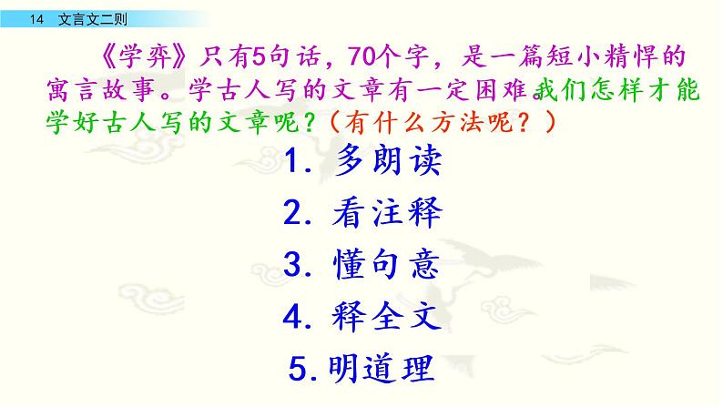 部编版语文六年级下册：14《文言文二则》PPT课件03