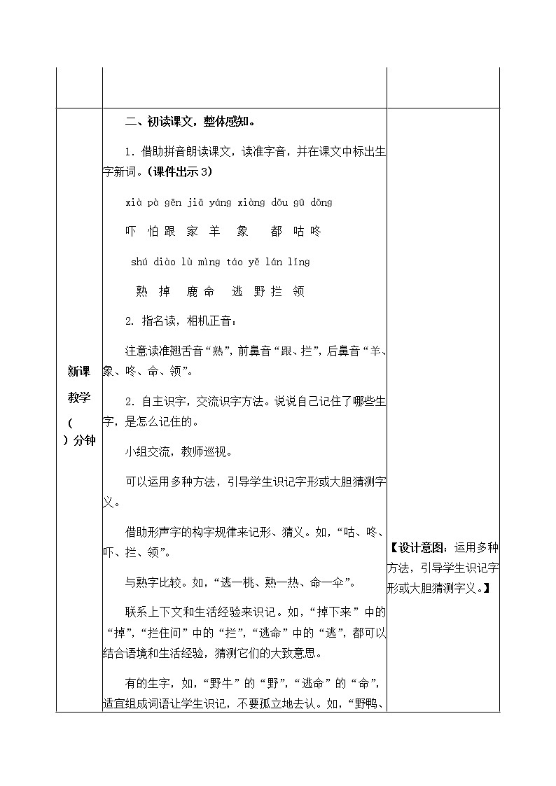 人教部编版语文一年级下册 20 咕咚 教案02