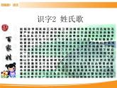 人教部编版语文一年级下册 识字2 姓氏歌 课件