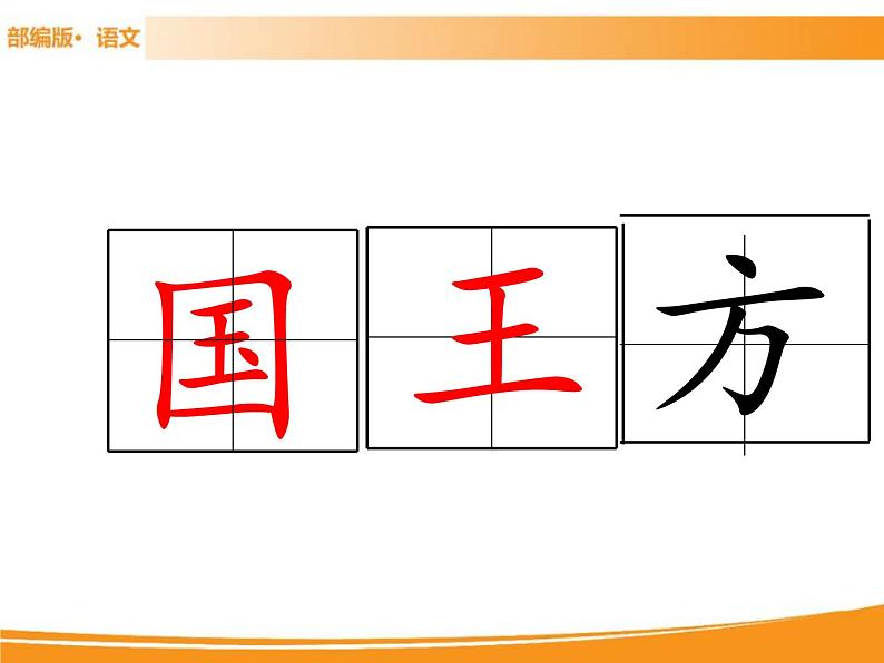 人教部编版语文一年级下册 识字2 姓氏歌 课件06