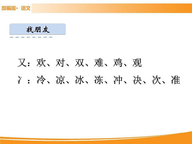 人教部编版语文一年级下册 识字4 猜字谜 课件06