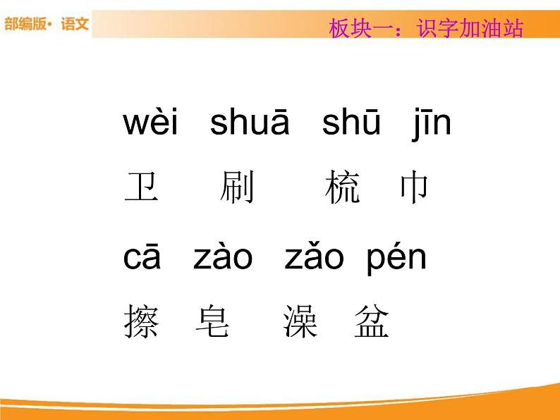 人教部编版语文一年级下册 第八单元 语文园地 课件03