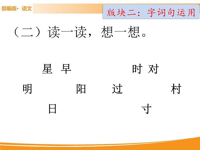 人教部编版语文一年级下册 第二单元 语文园地 课件05