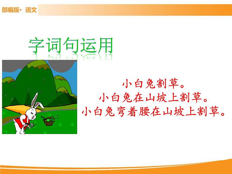 人教部编版语文一年级下册 第六单元 语文园地 课件03