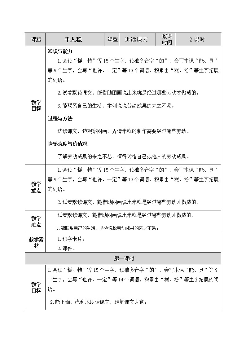 6 千人糕 教案01