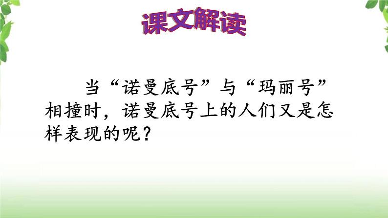 23《“诺曼底号”遇难记》第二课时 课件第5页