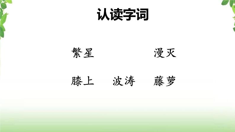 9《短诗三首之繁星（七一）》课件第4页