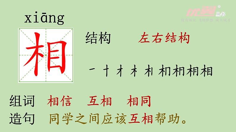 （精品·课堂教学课件）识字8 人之初第7页