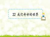 第22课《我们奇妙的世界》课件