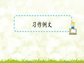 第五單元《習作例文》課件