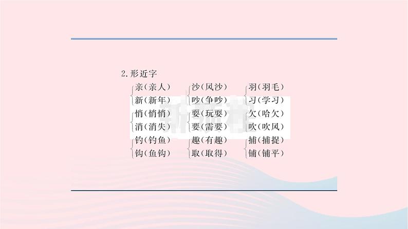 福建专版2019秋三年级语文上册单元考点小结五习题课件新人教版04