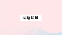 福建专版2019秋三年级语文上册期末考点突破词语运用习题课件新人教版