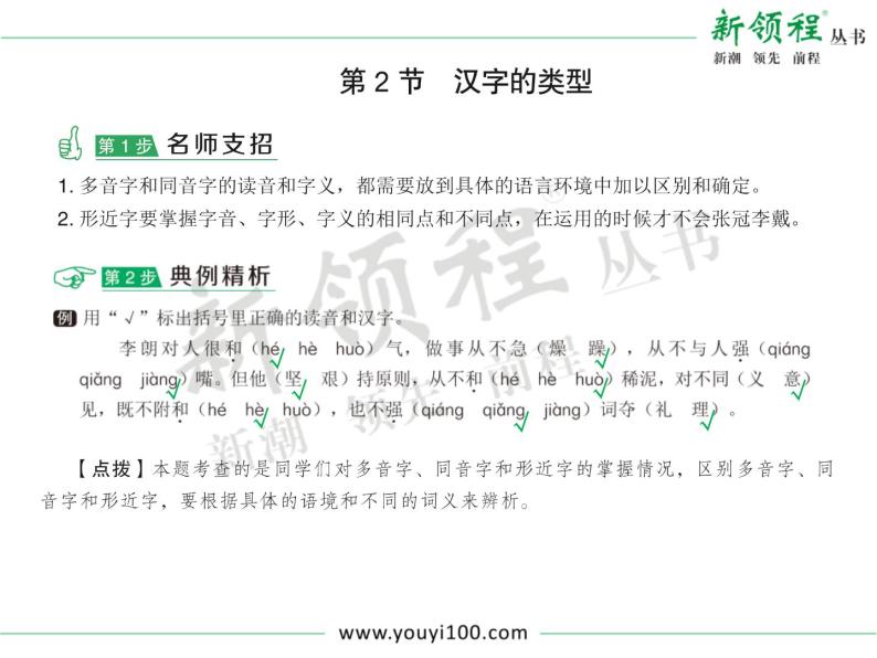 小学语文升学考试专题复习：专题二  汉字08