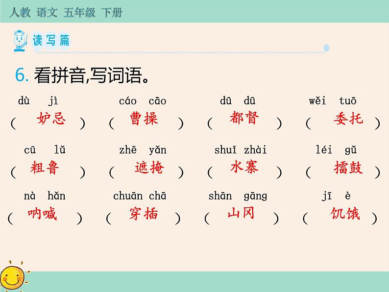 第二单元 知识小结 读写篇 课件03