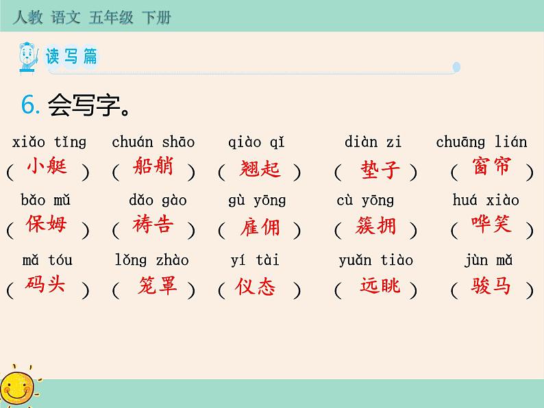 第七单元 知识小结 读写篇 课件03