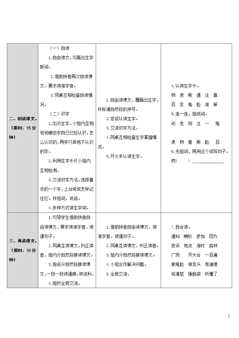 17.动物王国开大会 导学案02