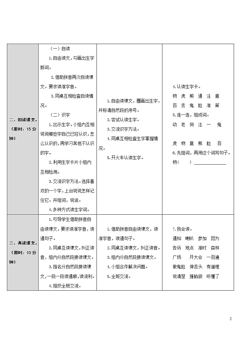 17.动物王国开大会 导学案02
