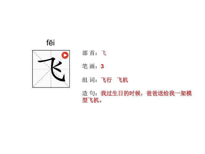 部编版一年级语文下册《春夏秋冬》生字笔画笔顺第7页